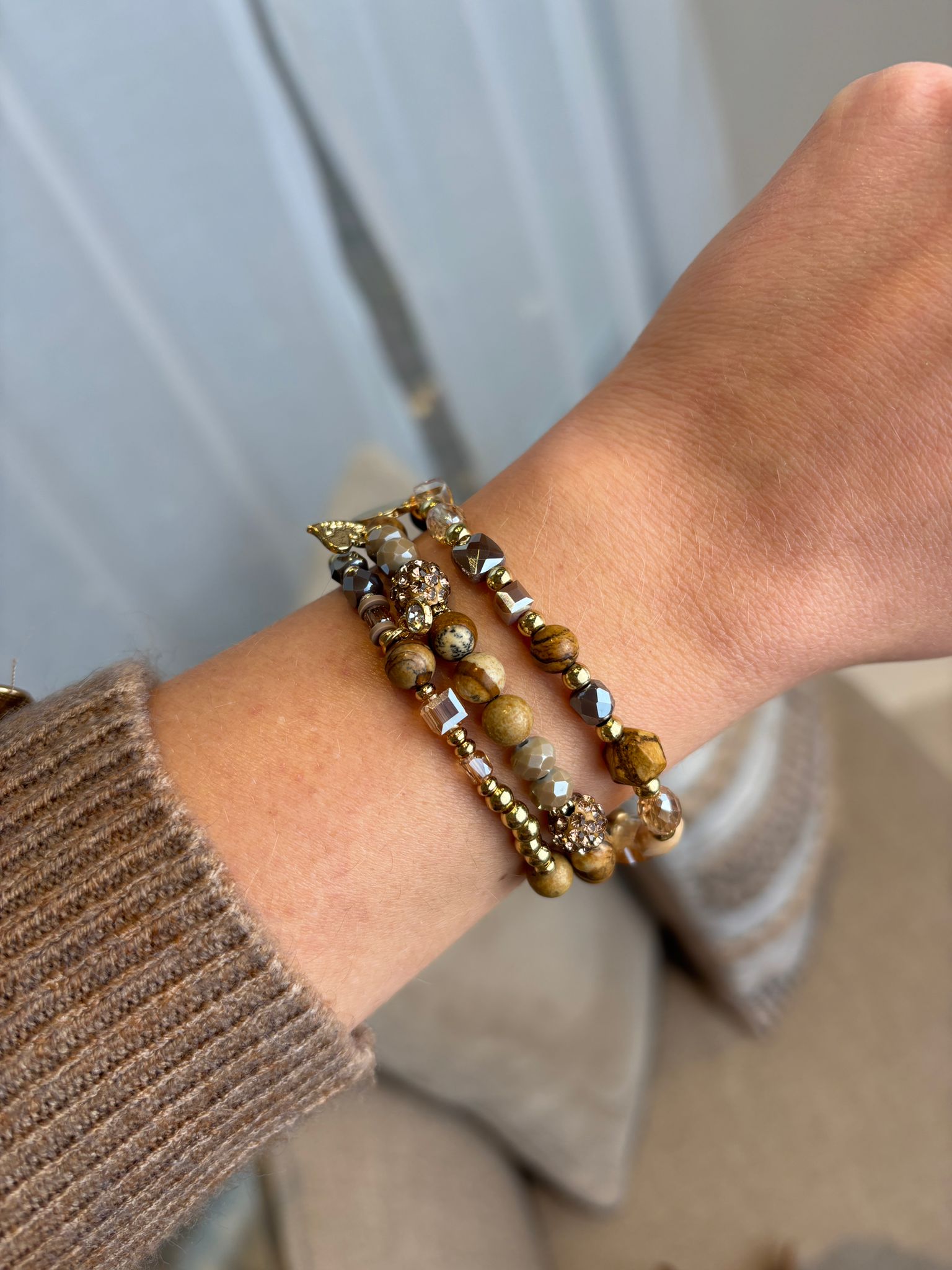 Armbanden Set Camel
