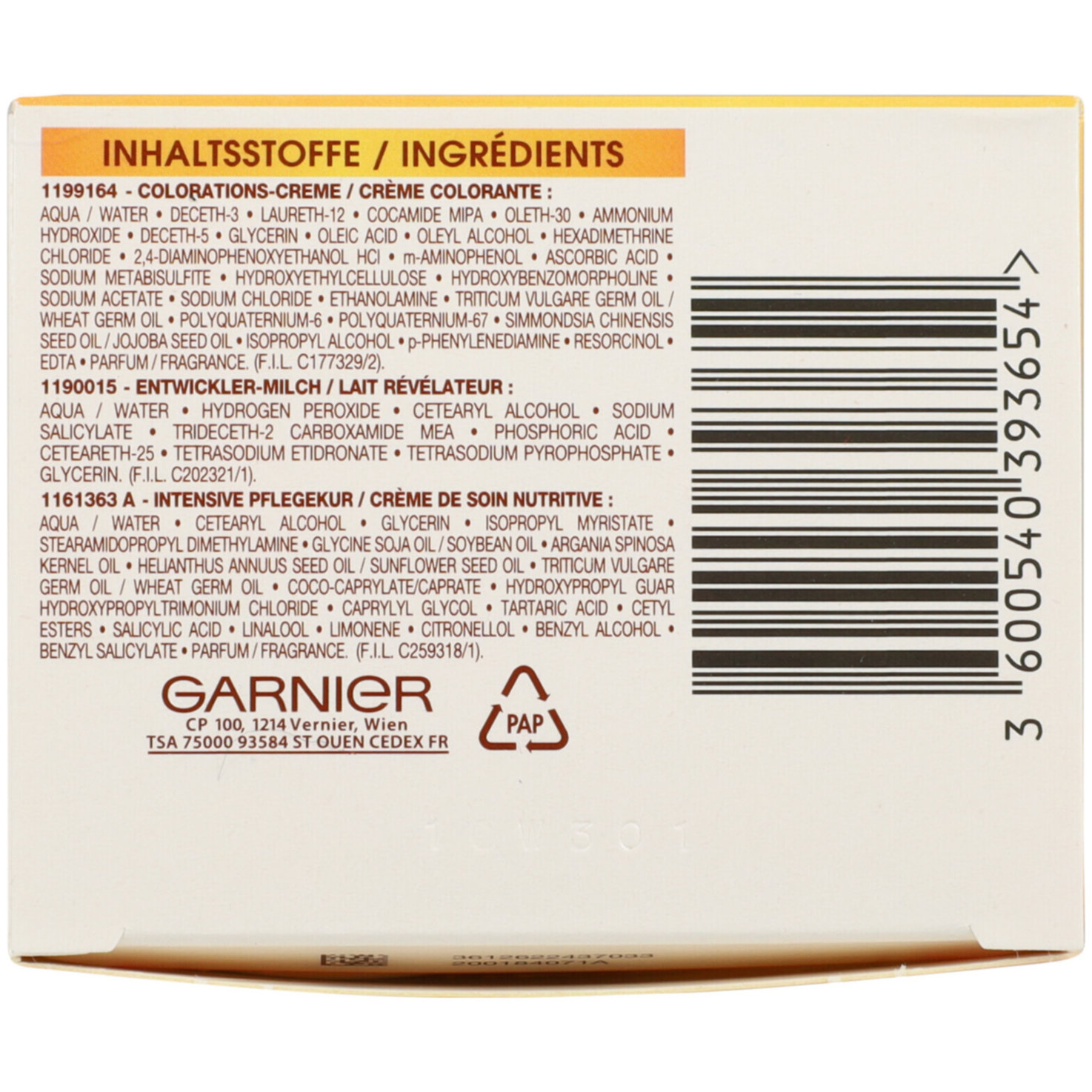Belle Color Haarfärbung 4 Aschblond