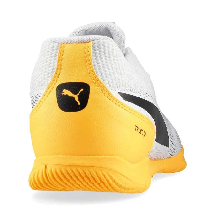 PUMA Truco III IT - Blanc/Noir/Jaune