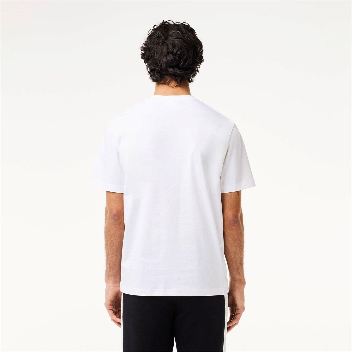 Lacoste Logo Print T Shirt