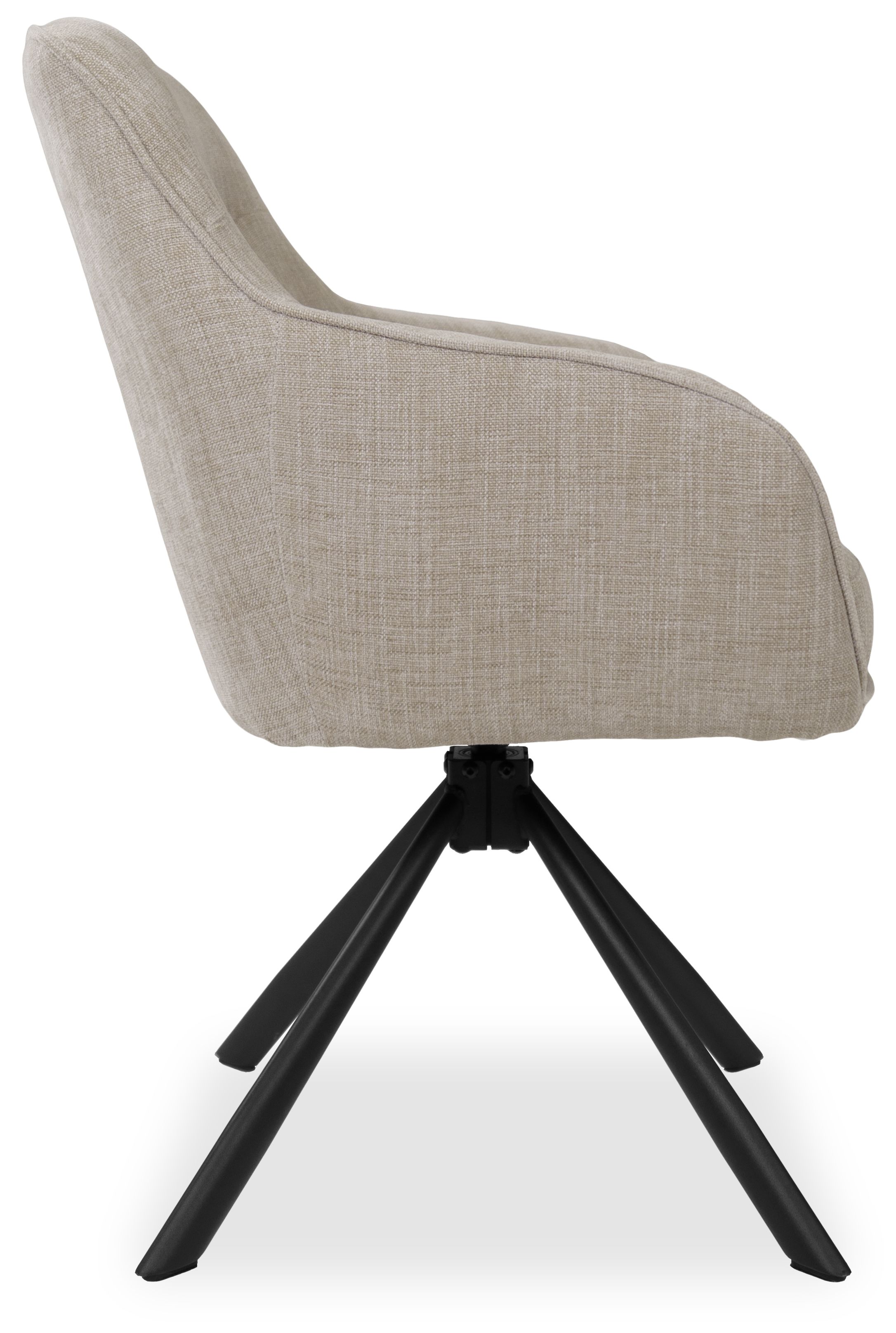 Eetkamerstoel Linen Madie B60 x D63 x H88 cm