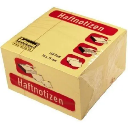 Idena Haftnotiz 76x76 mm, 450 Blatt