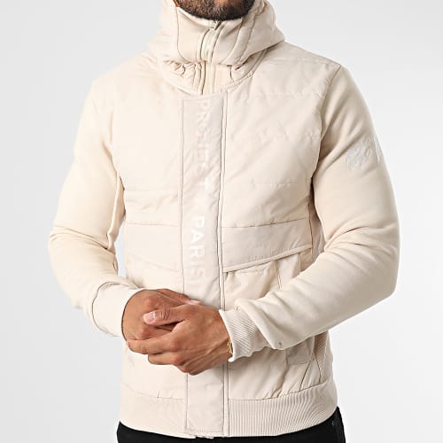 Veste Zippée Capuche 2130098 Beige