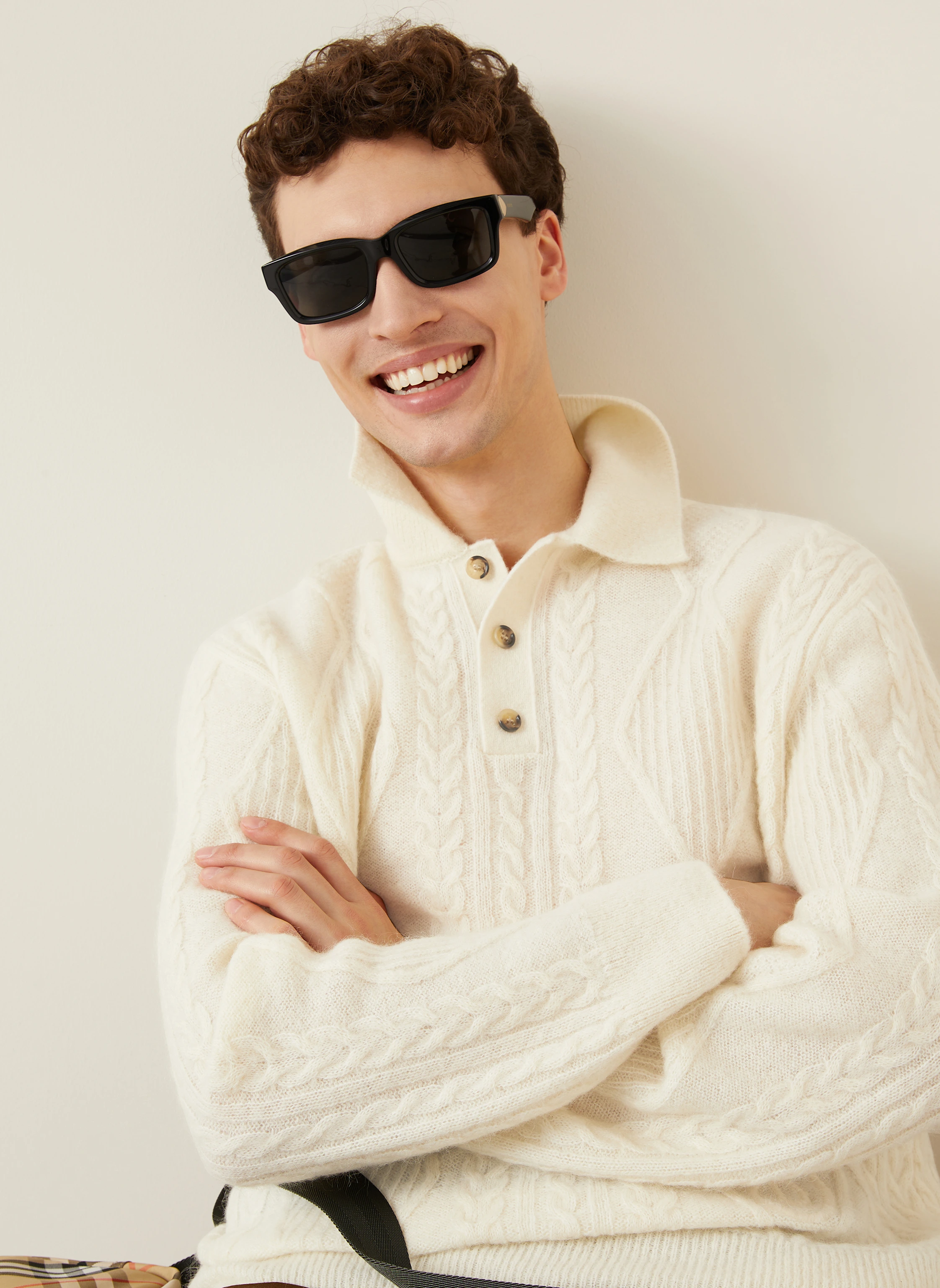 BURBERRY Pullover mit Alpaka
