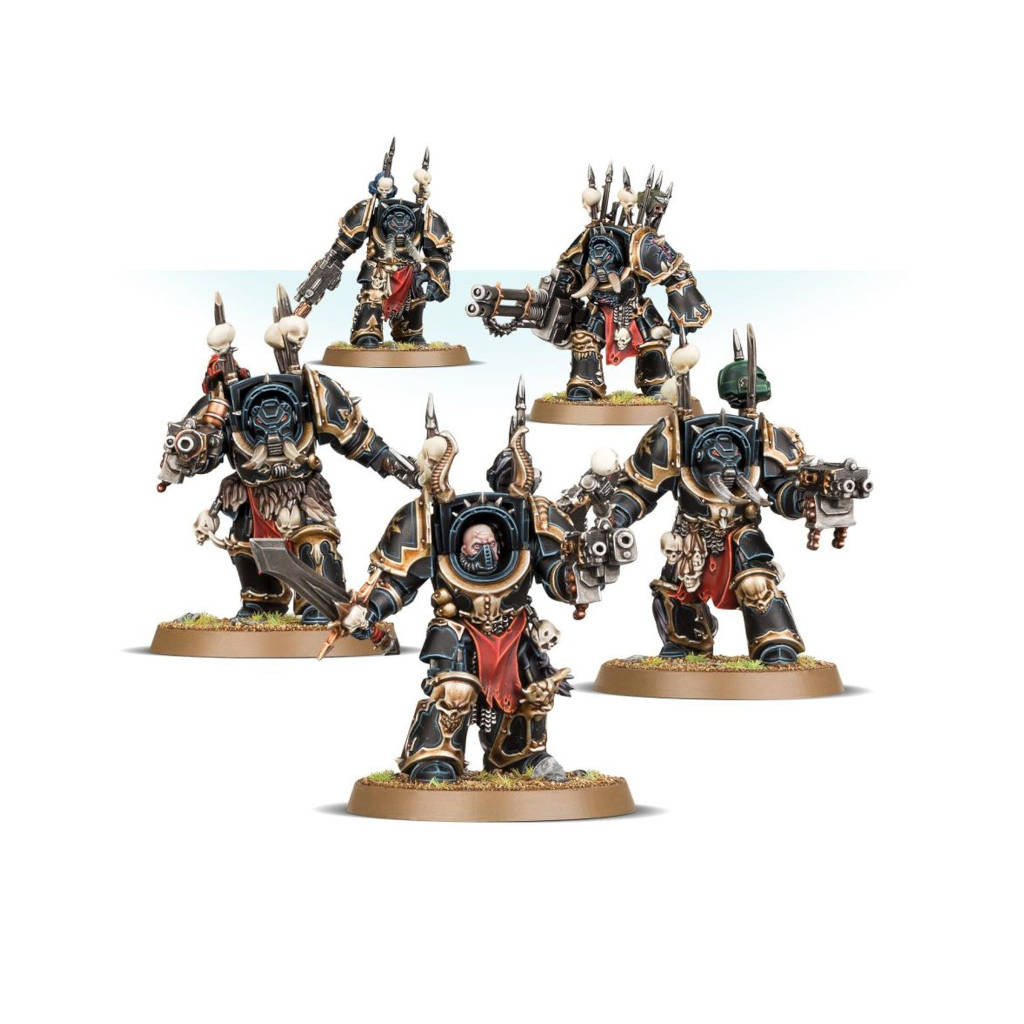 Warhammer 40K : Chaos Space Marines - Chaos Terminator Squad