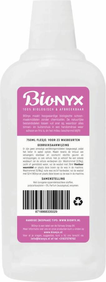 BIOnyx wasmiddel 750 ml