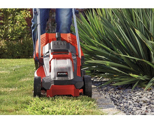 EINHELL Power-X-Change GE-CM 18 Li accu grasmaaier inclusief 2 x 3 Ah accu's en lader