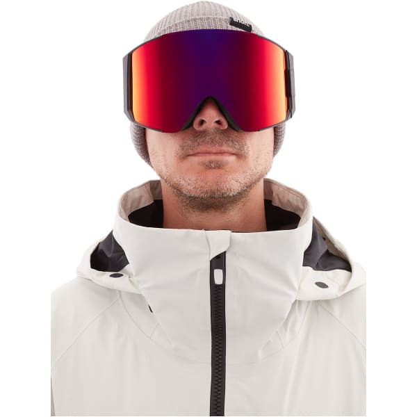Masque de ski ANON SYNC BLACK/PRCV SUN RED