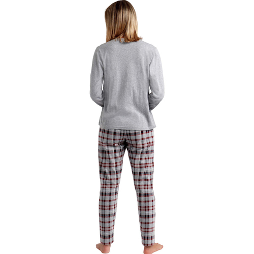 Admas - Pijama pantalón y top Loulou GoodNight Gris