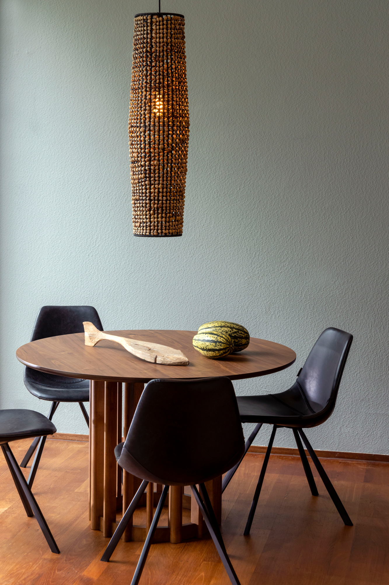 Eettafel Barlet rond 120 cm walnoot