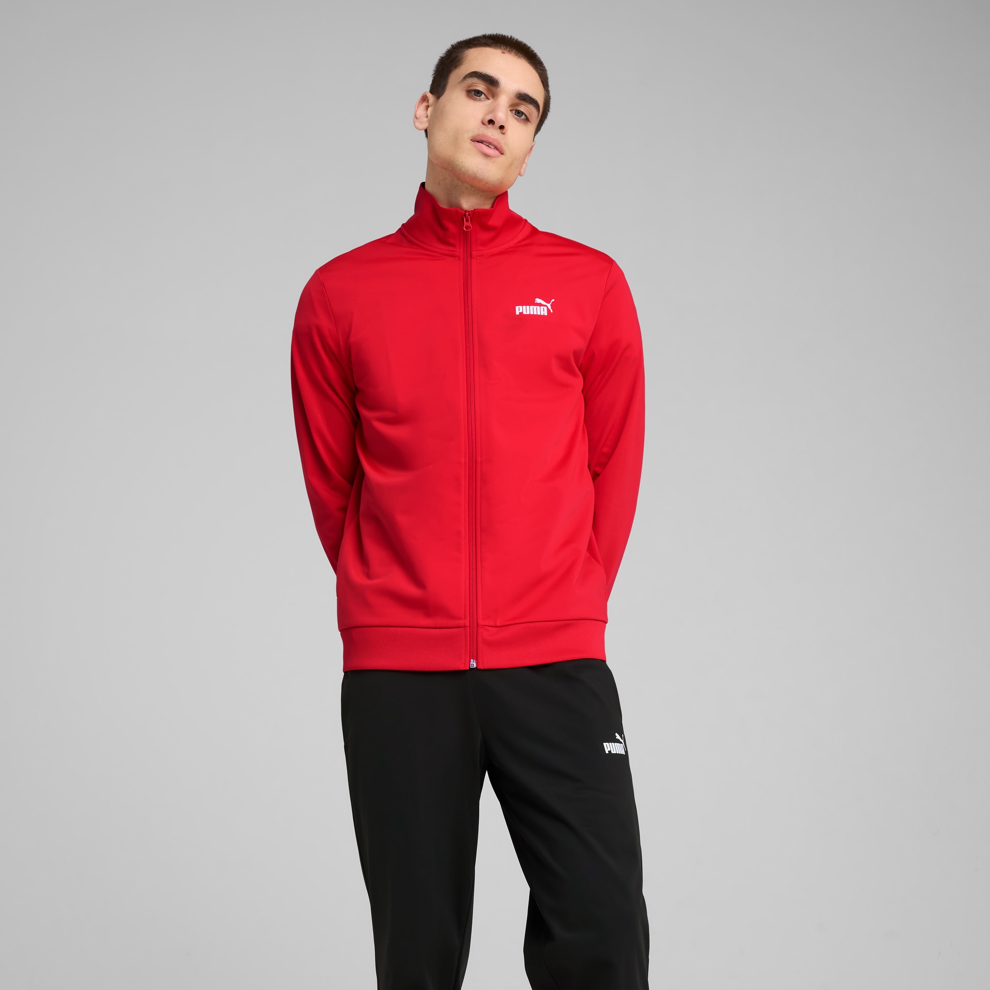 PUMA Trainingsanzug »ESS POLY SUIT CL« 2 Stk. tlg. Sportanzug im Casual Style