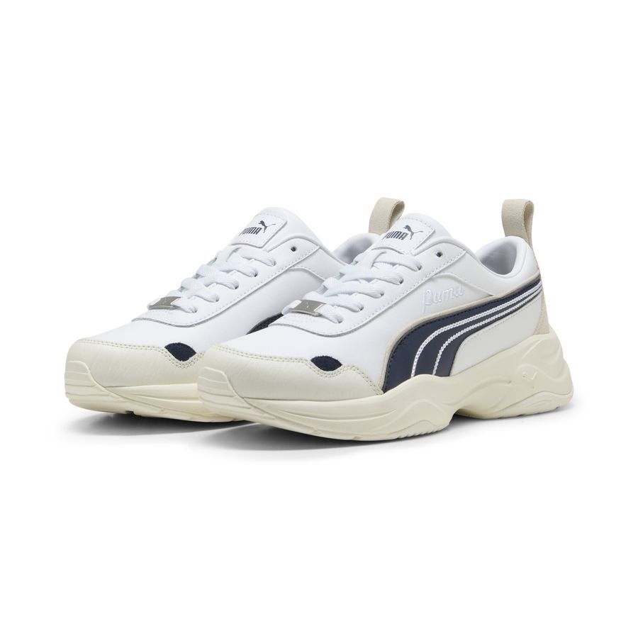 PUMA Cilia Mode LUX Chaussures - Blanc/PUMA Navy
