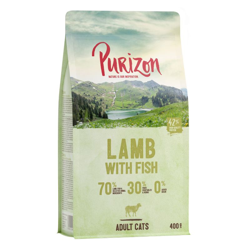 Offre d'essai mixte Purizon 2 x 400 g - sans céréales