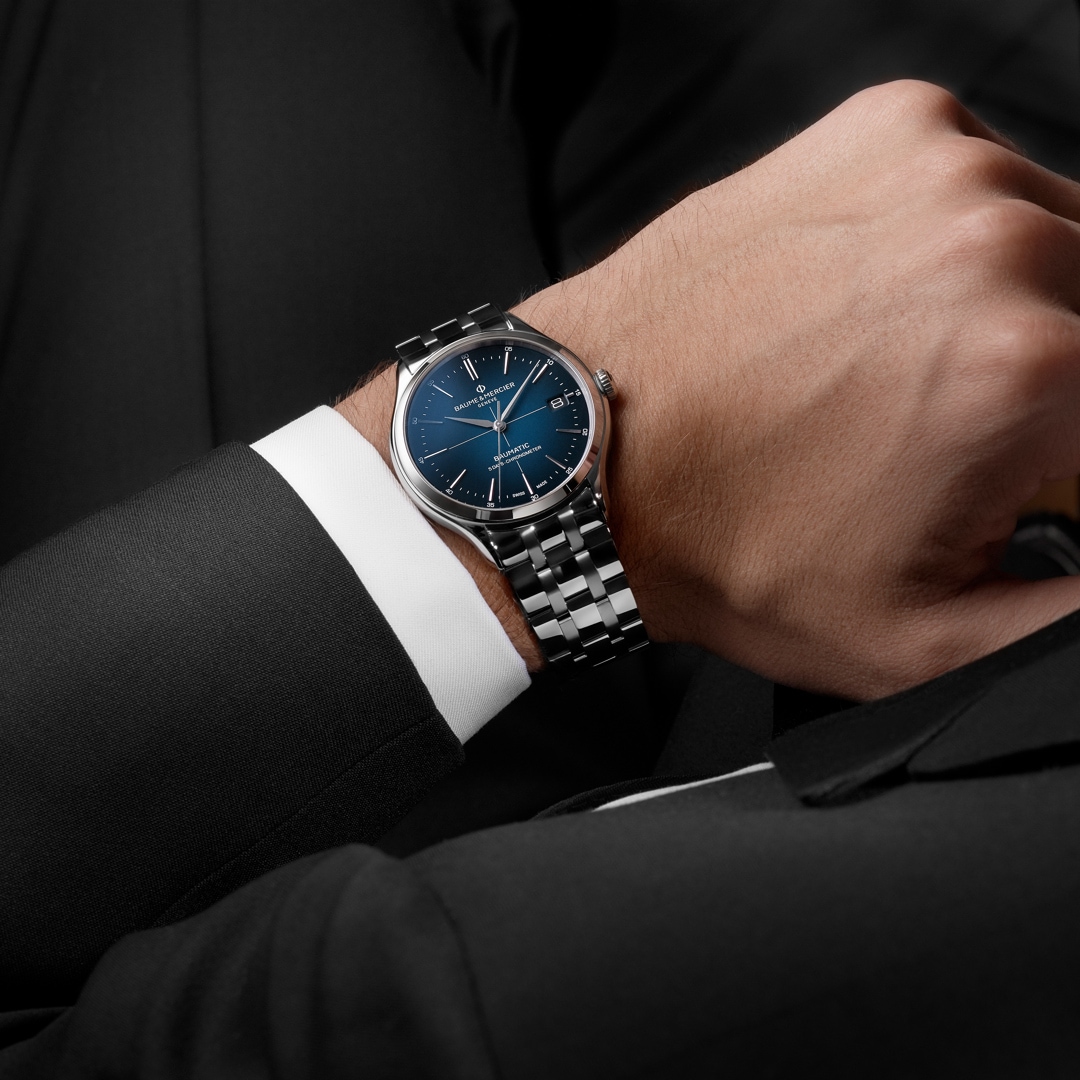Baume et Mercier Clifton Baumatic 10468 Automatik COSC Ø 40mm