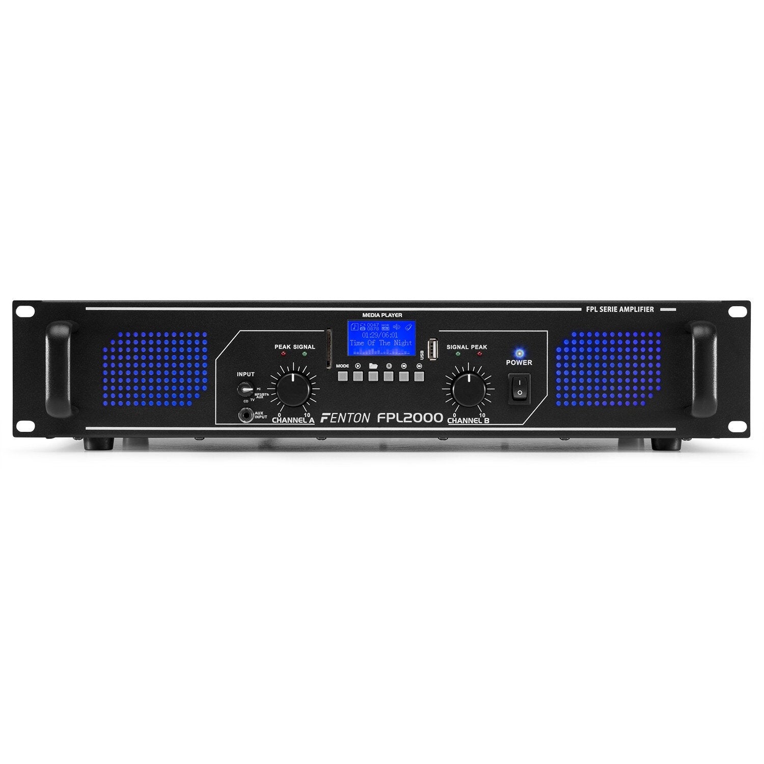Fenton FPL2000 digitale versterker met mediaspeler