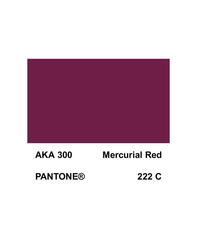 Rouge mercuriel -  Pantone 222 C