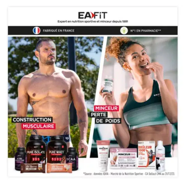 Peptídeos de colágeno marinho Eafit para o bem-estar muscular e articular, 120 comprimidos