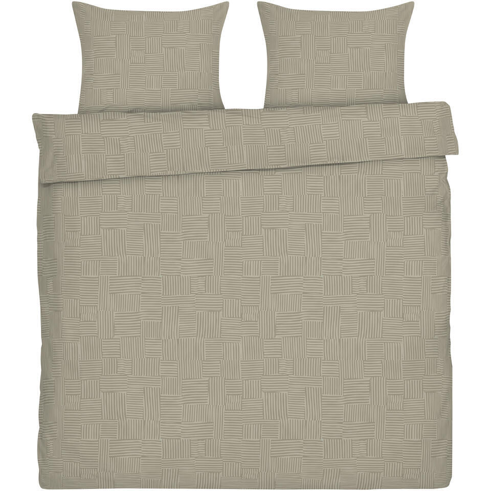 Dekbedovertrek Ludo Beige 240x220 cm