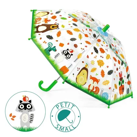 Djeco Regenschirm Tiere des Waldes