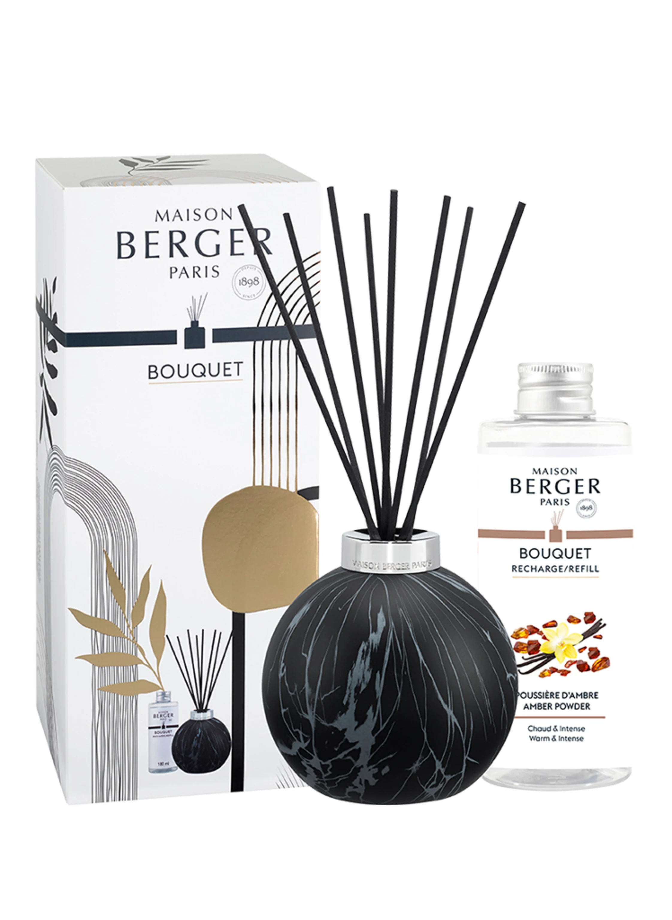 MAISON BERGER PARIS BOUQUET MARBRURE NOIR