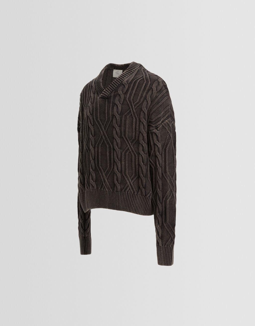 Suéter Generation Bershka oversized em tecido plano
