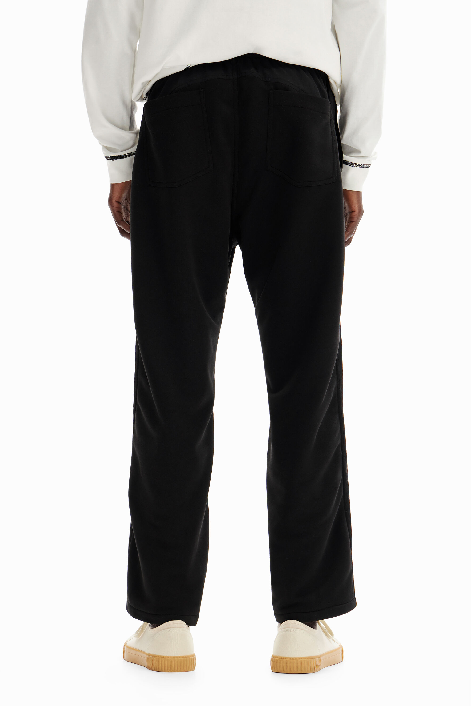 Pantalon hybride plis