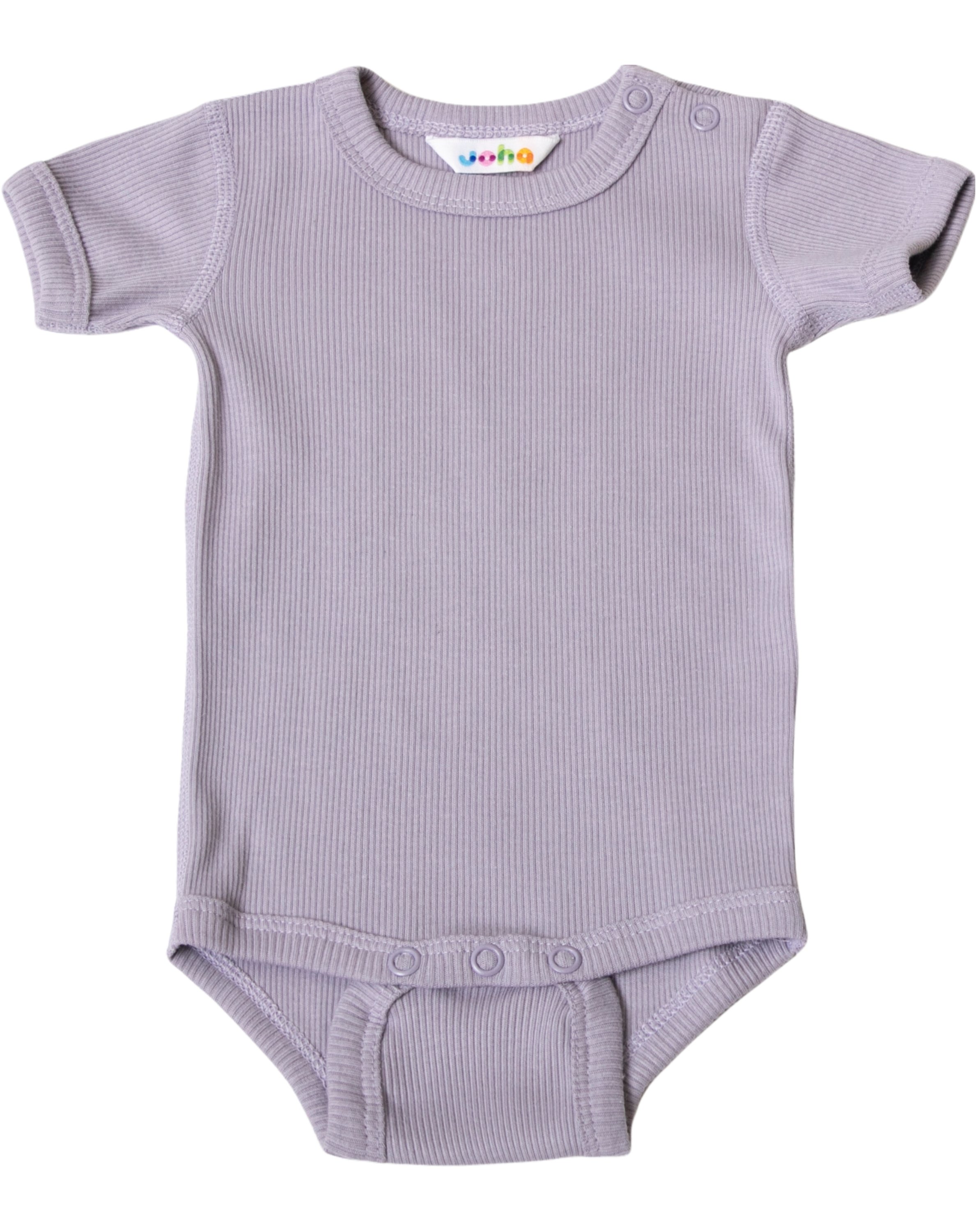 Kurzarm-Body 4022 RIB in light lavender