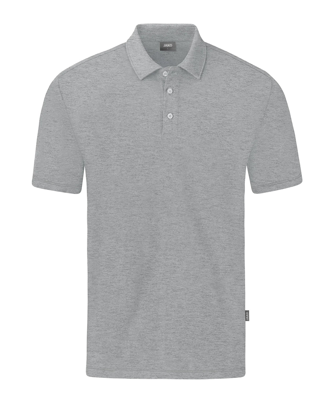 JAKO Organic Stretch Polo Shirt Grau F520