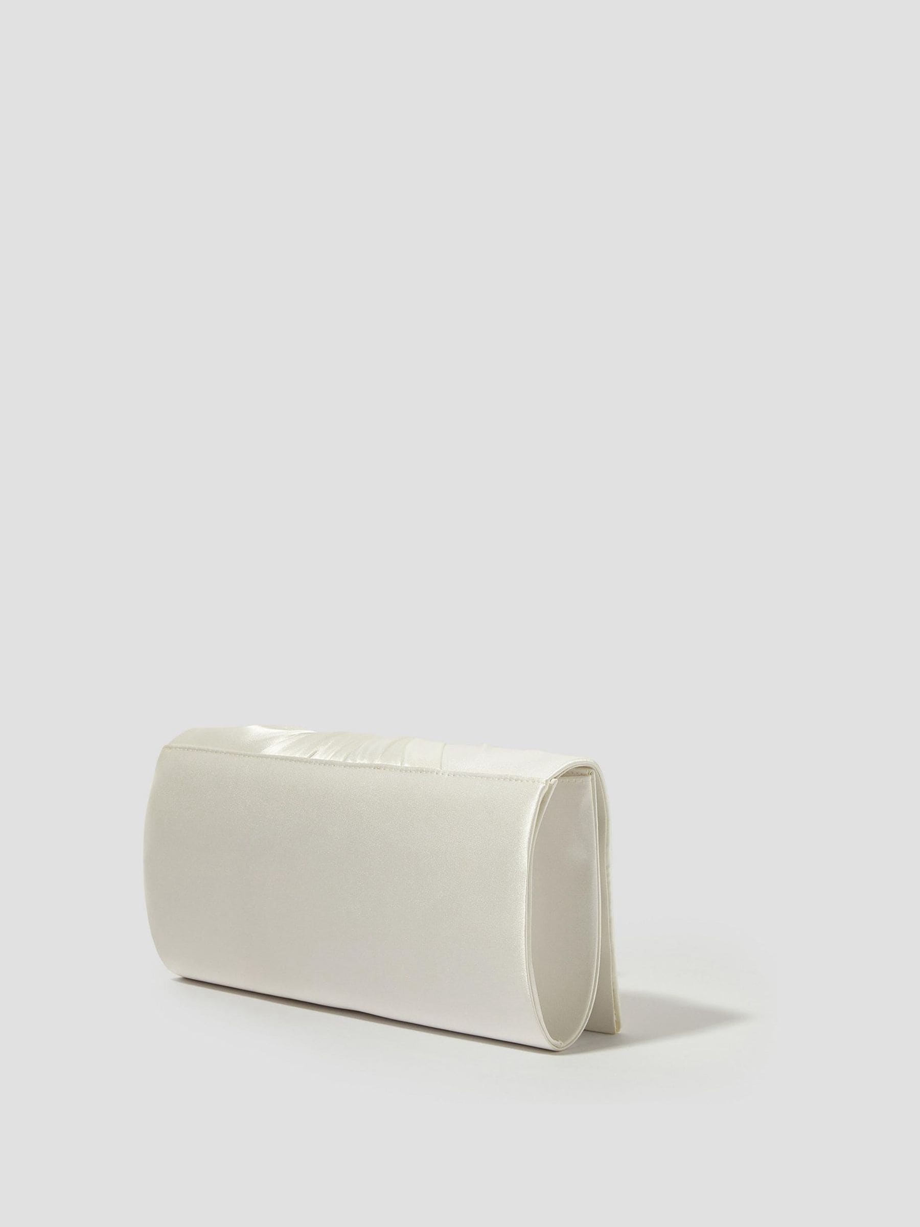 Monsoon Talia Twisted Satin Clutch Bag