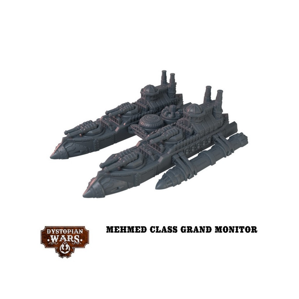 Dystopian Wars: Sultanate Starter Set - Faction Battlefleet