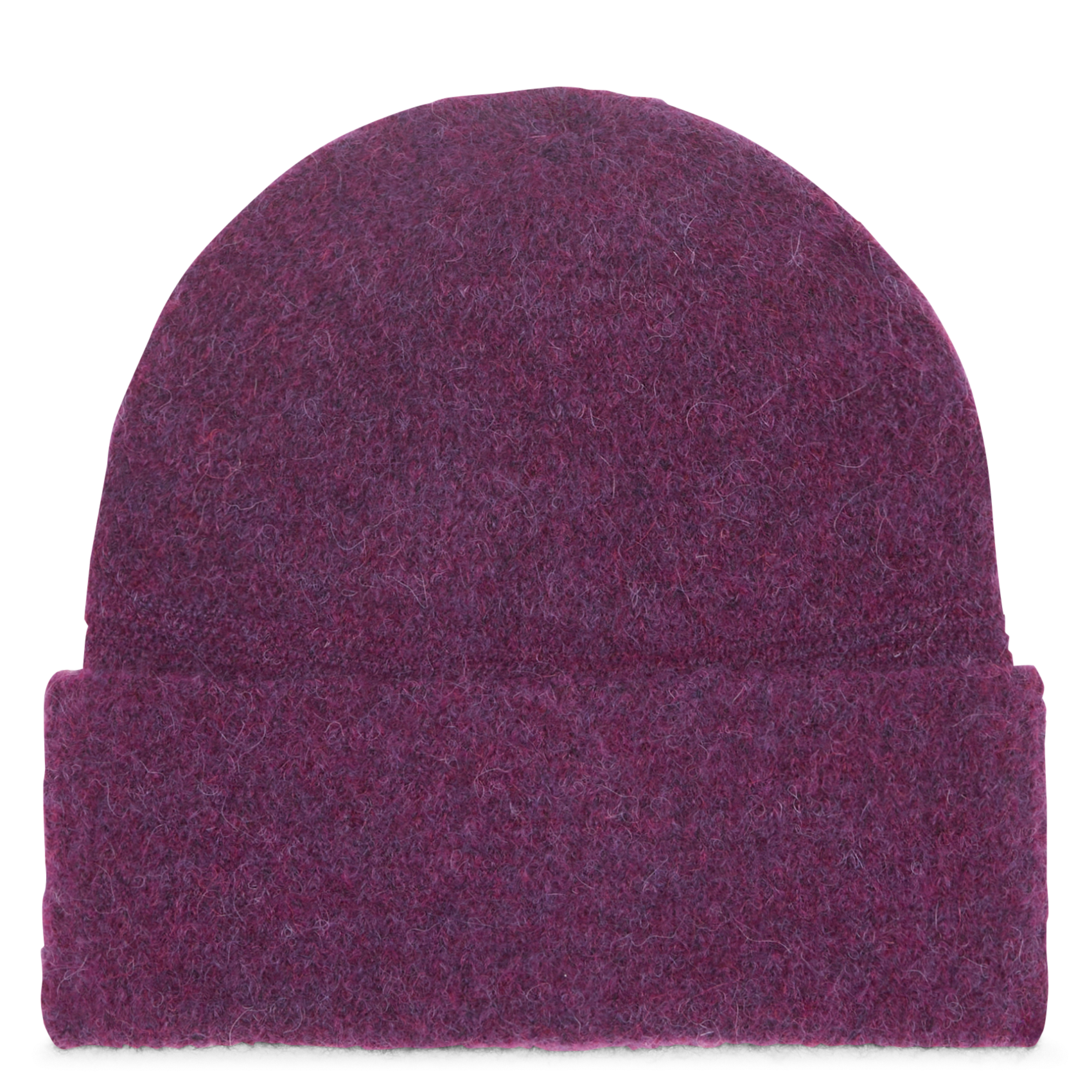 ROWA - Bonnet en maille en laine et alpaga mélangé | Violet
