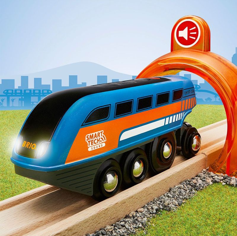 BRIO Smart Tech Sound Record & Play-locomotief - 33971
