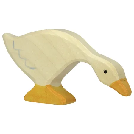 Gans, fressend