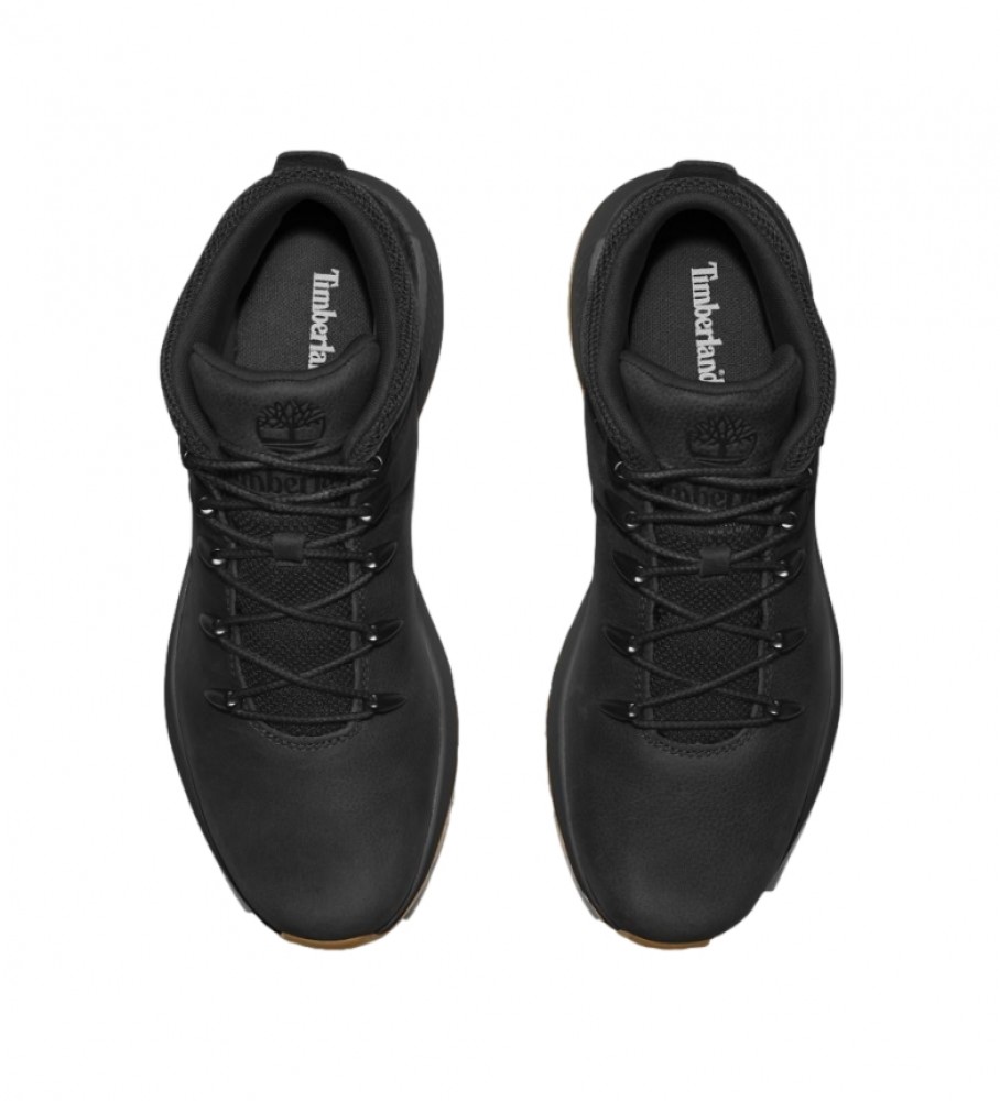 Timberland Botas de pele Sprint Trekker Mid negro