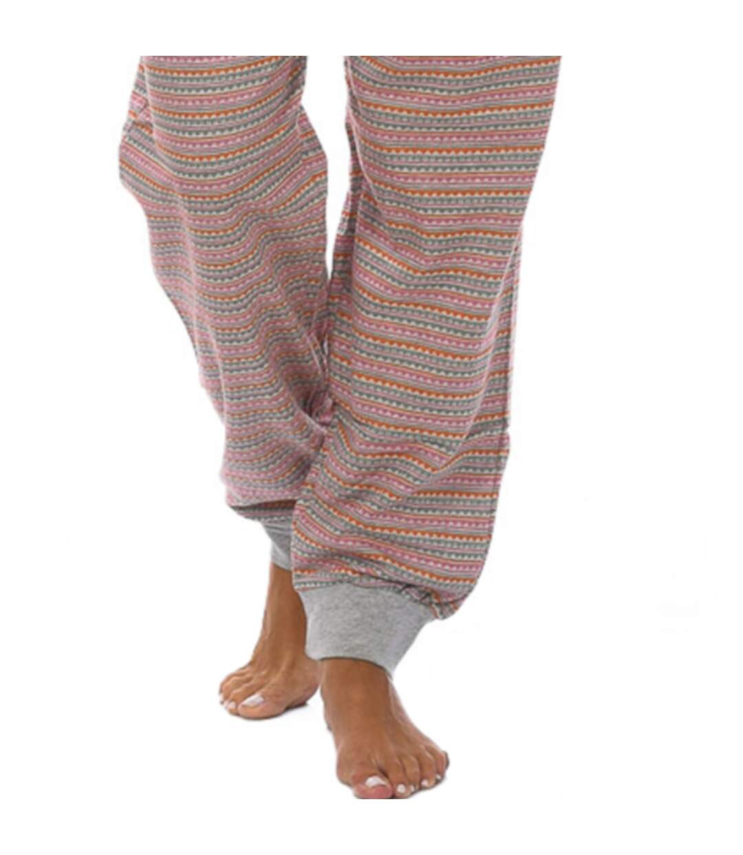 Winter pajamas GEOMETRICAL ORANGE