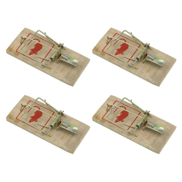 Lot de 2 packs de 2 pièges à souris 16011 Tecno Fackelmann