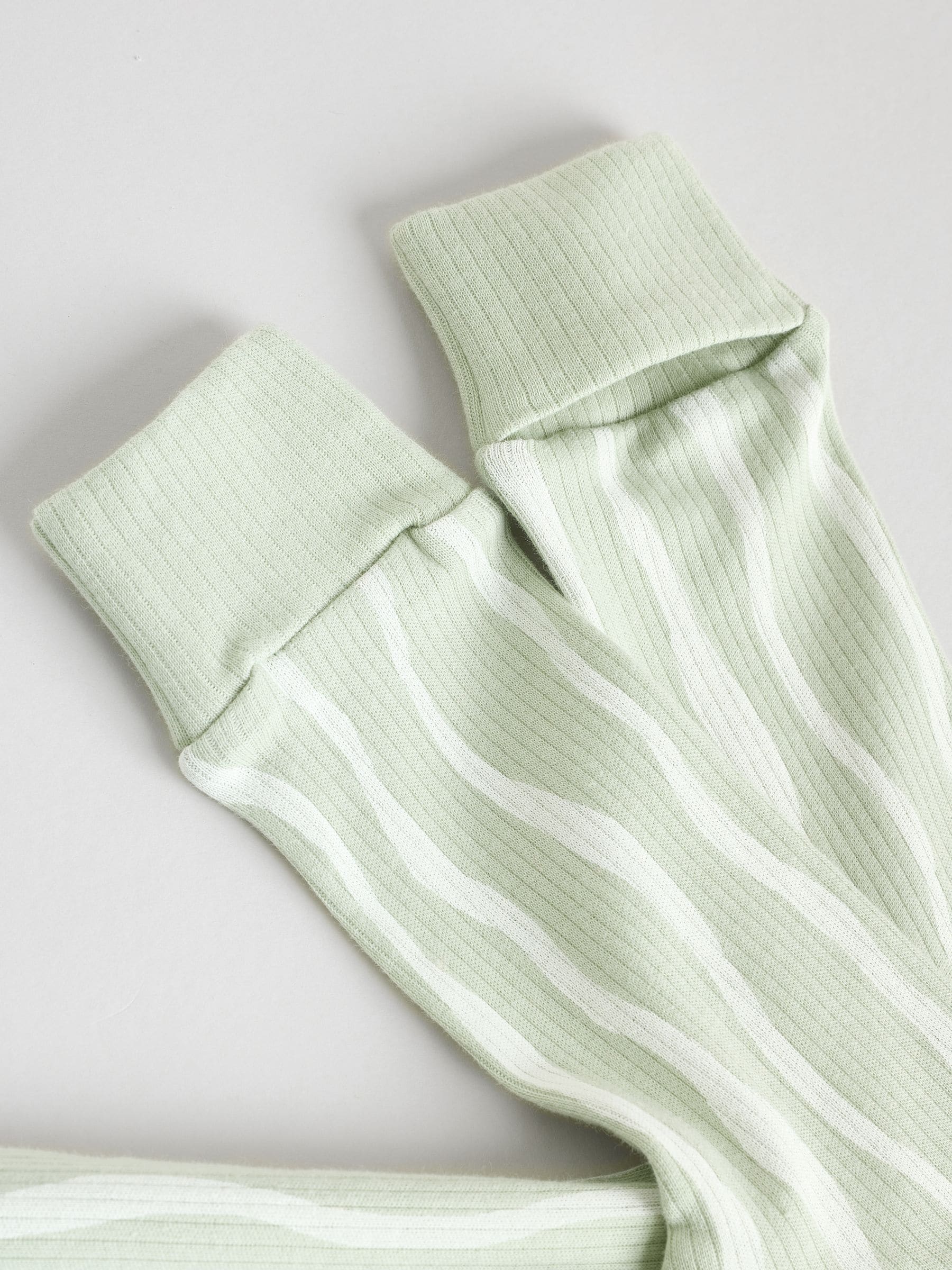 Geel - Set van 3 baby pyjama's zonder voetjes met figuurtjes (0mnd-3jr)