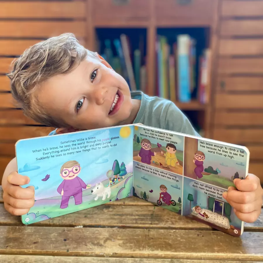 Schmetterline Buch: Willie´s Magic Glasses, Sprache: Englisch