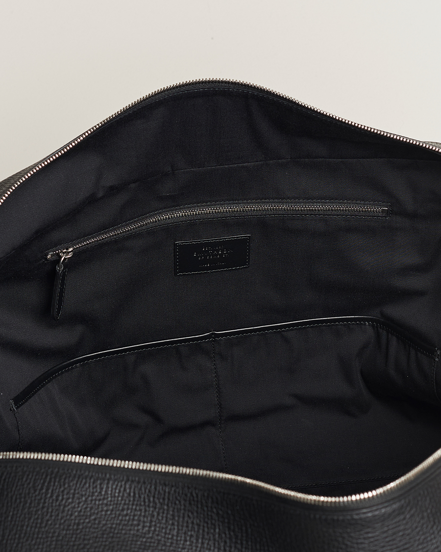 Smythson Ludlow Soft Travel Bag Black