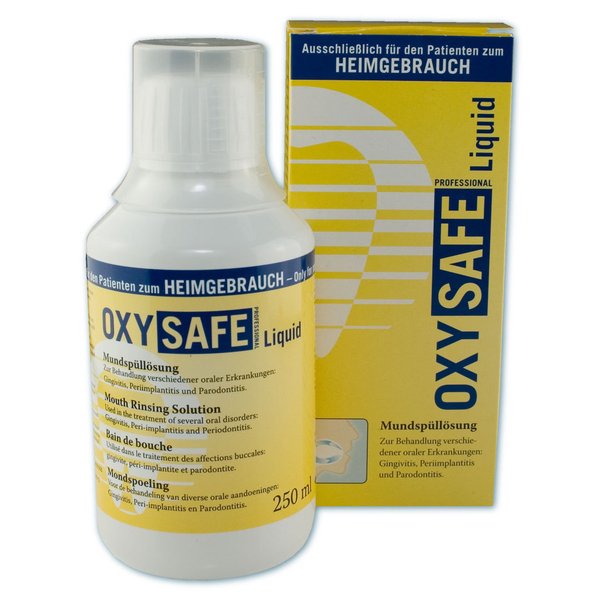 OXYSAFE Liquid Mundspüllösung (250 ml)