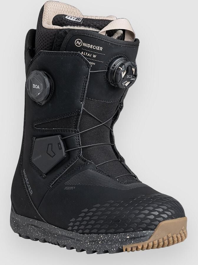 Nidecker altai women black Softboots dames Zwart