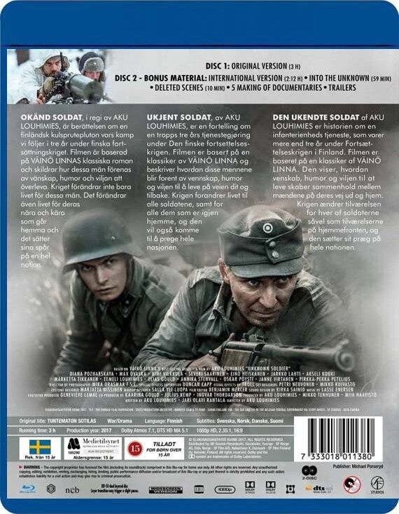 Den Ukendte Soldat / The Unknown Soldier - Blu-Ray