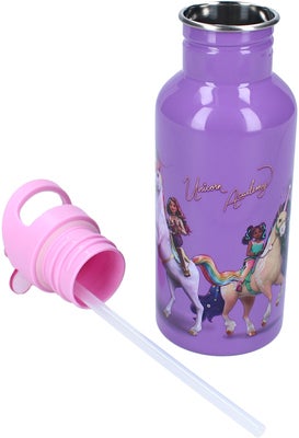 Unicorn Academy Vannflaske 500ml Take A Sip, Lilla