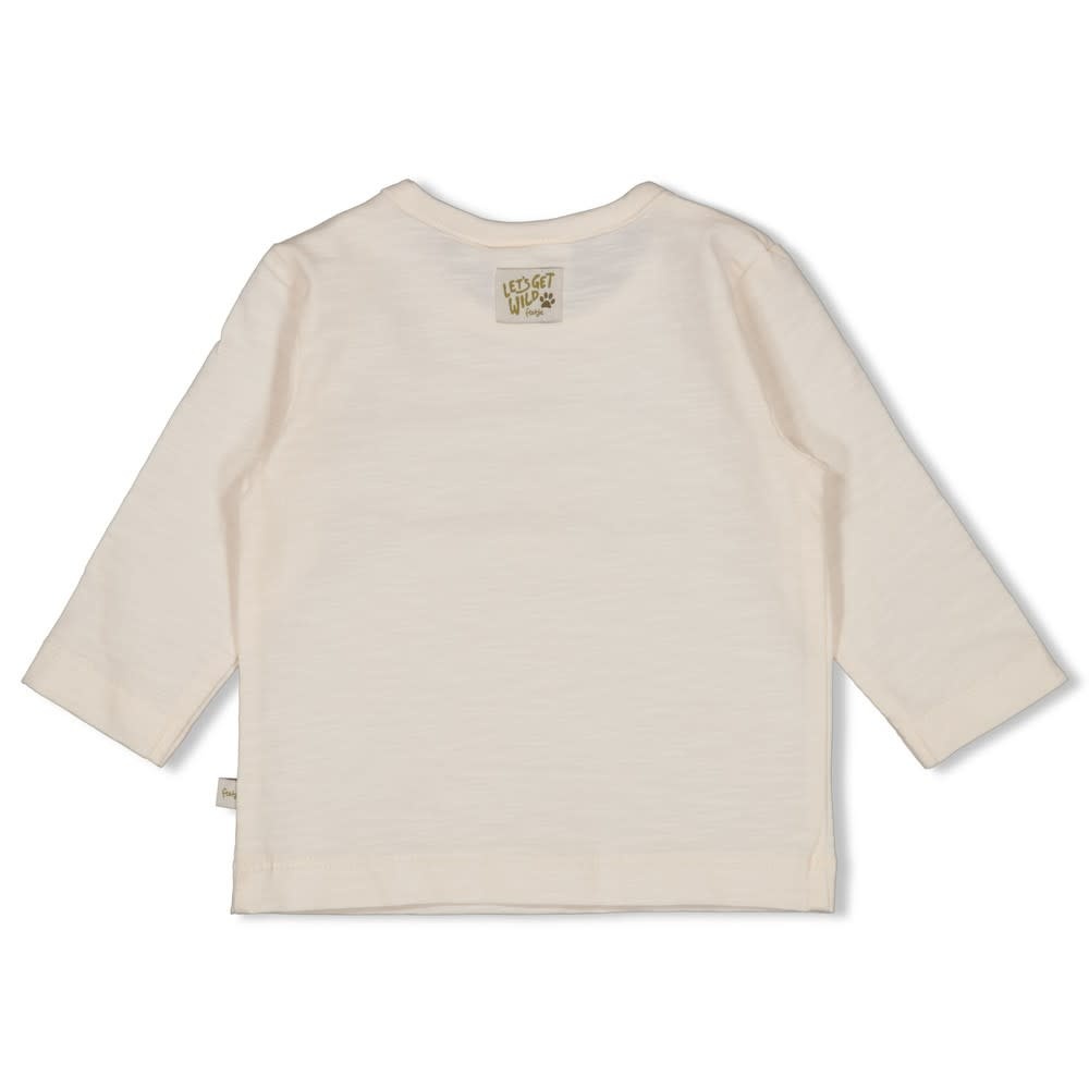Feetje Feetje longsleeve - Safari Savage offwhite