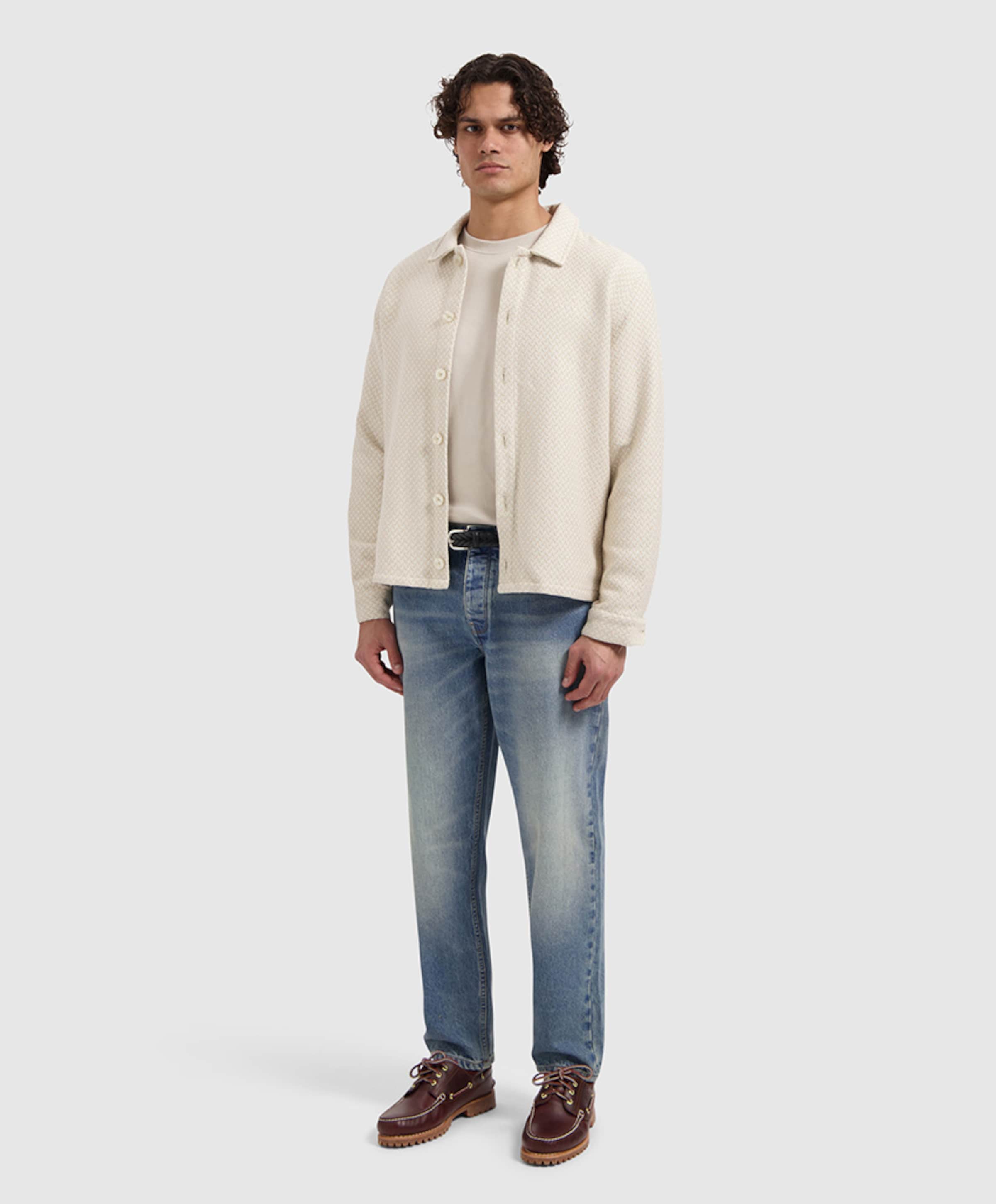 Pure Path The Aiden Loose Fit heren jeans groen