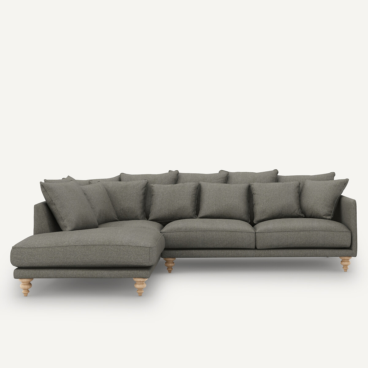 AM.PM<br>Sofá de canto em tweed, Lazare