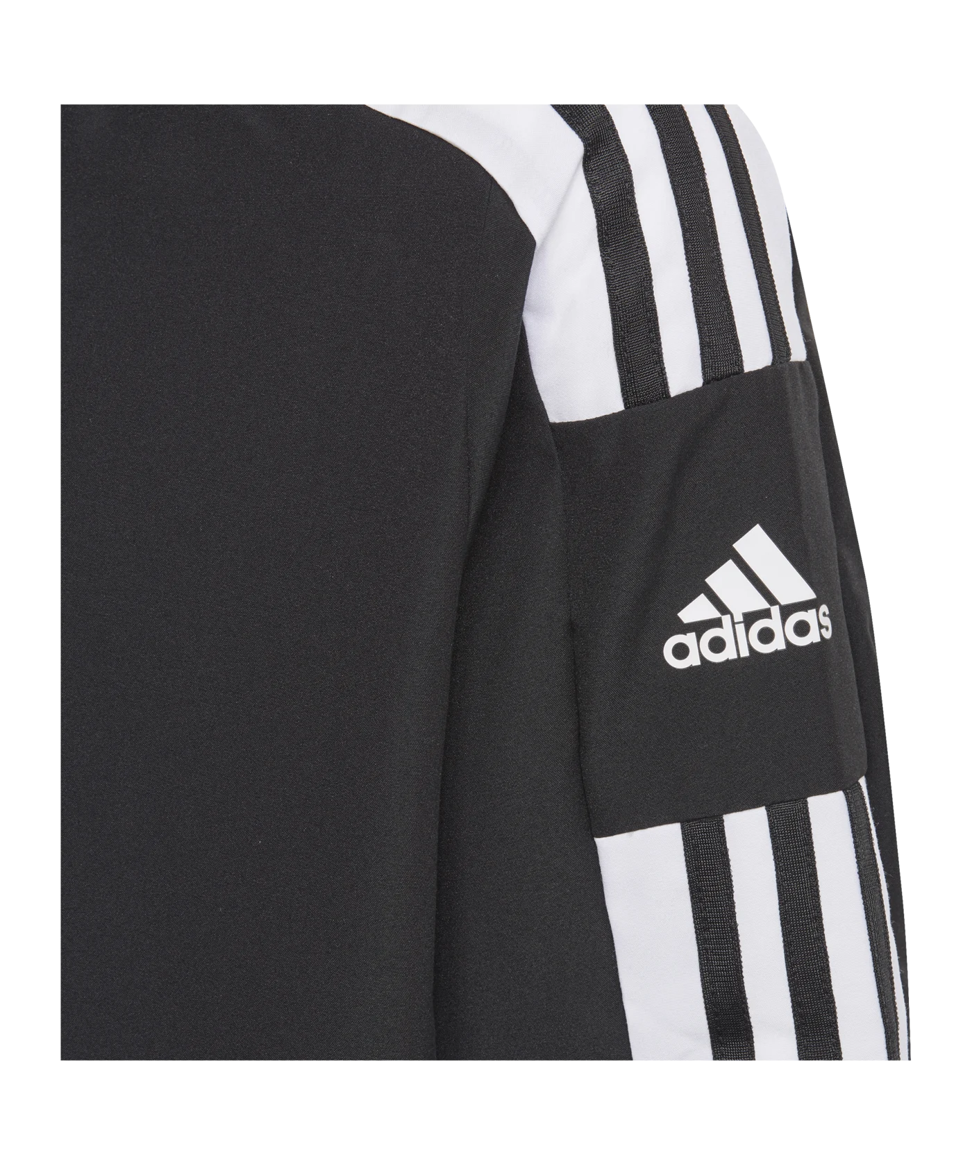adidas Squadra 21 Präsentationsjacke Kids Schwarz Weiss