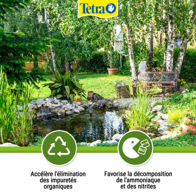 Traitement de l'eau Tetra Pond FilterZym 10 gélules