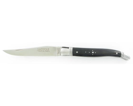 Laguiole Ebène Couteau de poche Laguiole par Chazeau Honoré