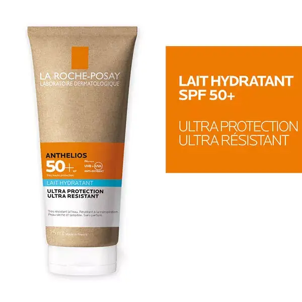 Loção Protetora Solar Hidratante La Roche-Posay Anthelios para Pele Seca e Sensível FPS 50+ 75ml